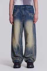 Blue Ethereal Colossus Jeans
