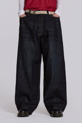 Creased Indigo XL Colossus Jeans