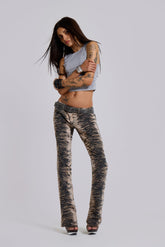 Leona Bootcut Cooper Jeans in Tiger