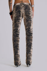 Leona Bootcut Cooper Jeans in Tiger