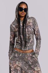 Woodland Camo Mini Monster Hoodie