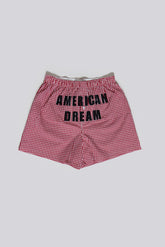 Red Gingham Printed Boxers