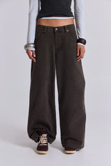 Washed Brown Colossus Jeans