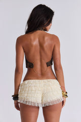 Lunae Halter Hoop Top