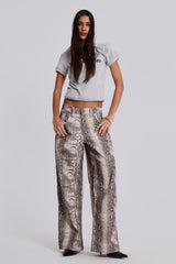 Boa Snake Print Colossus Jeans