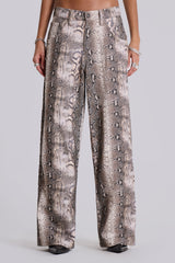 Boa Snake Print Colossus Jeans