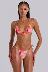 Cantha Micro Bikini Bottoms in Sunset