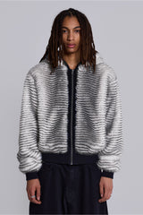 White Bear Faux Fur Jacket