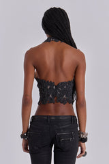 Roswen Embellished Corset Top