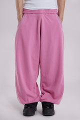 Pink Baggy Cuffed Monster Joggers