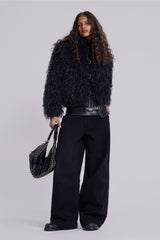 Black Matte Mendoza Jacket