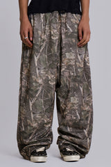 Forest Camo Mesh Vapor Tracksuit Bottoms