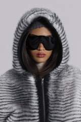 White Bear Faux Fur Jacket