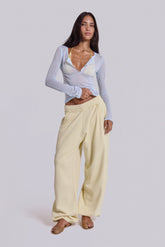 Custard Cuffed Baggy Monster Joggers