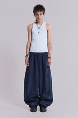 Navy Vapor Tracksuit Bottoms