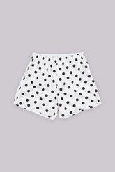 White Polka Boxers