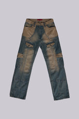 07 Contrast Cargo Jeans