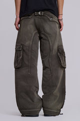Faded Khaki Trooper Cargo Pants