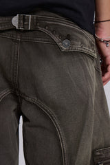 Faded Khaki Trooper Cargo Pants