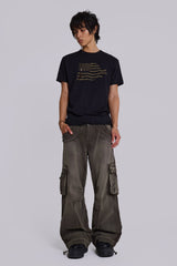 Faded Khaki Trooper Cargo Pants