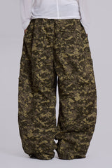 Digi Camo Ripstop Parachute Pants