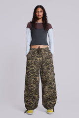 Digi Camo Ripstop Parachute Pants