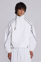 White Vapor Tracksuit Top