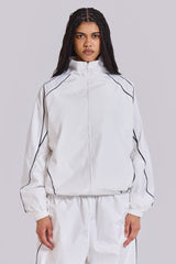 White Vapor Tracksuit Top