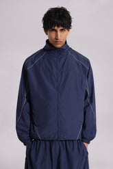 Navy Vapor Tracksuit Top