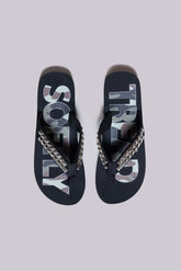 Tread Softly Studded Flip-Flop