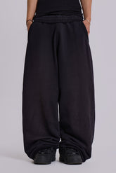Black Baggy Monster Joggers