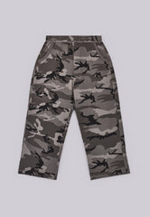 Black Baggy Camo Monster Joggers