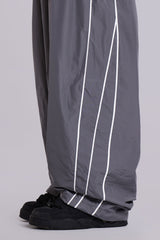 Grey Vapor Tracksuit Bottoms