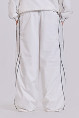 White Vapor Tracksuit Bottoms