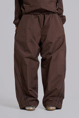 Brown Vapor Tracksuit Bottoms