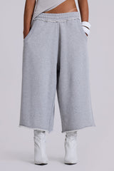 Monster 3/4 Grey Marl Shorts