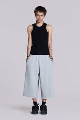 Monster 3/4 Grey Marl Shorts