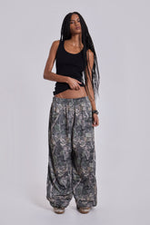 Forest Camo Mesh Vapor Tracksuit Bottoms