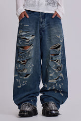 Destroyed XL Colossus Jeans
