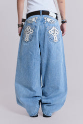 Blue Sapphire XL Colossus Jeans