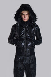 Black Mercury Puffer Jacket