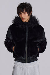 Raven Faux Fur Jacket