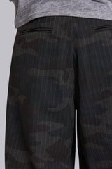 Camo Pinstripe Goliath Suit Pants