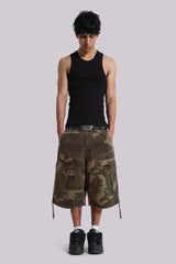 Cadet Camo Baggy Shorts