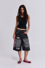 Pink Blade Colossus Jorts