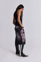 Pink Blade Colossus Jorts