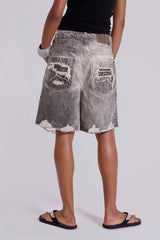 Dirty Studded Glasto Shorts