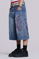 Layered Tribal XL Colossus Jorts
