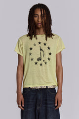 Music Yellow T-Shirt