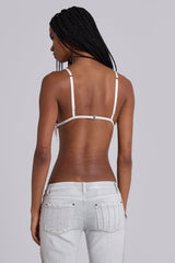 Sugar Faux Fur Bra Top